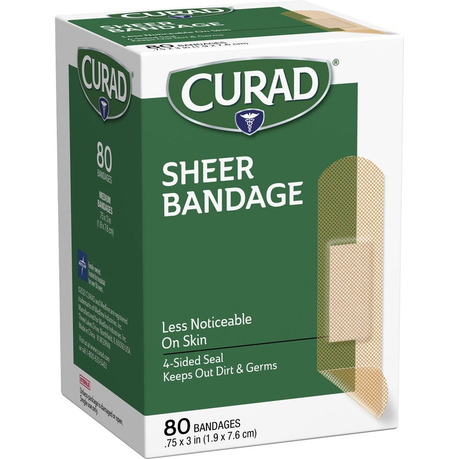 Curad Sheer Bandage Strips