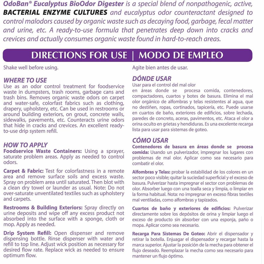 OdoBan Professional BioOdor Digester Refill