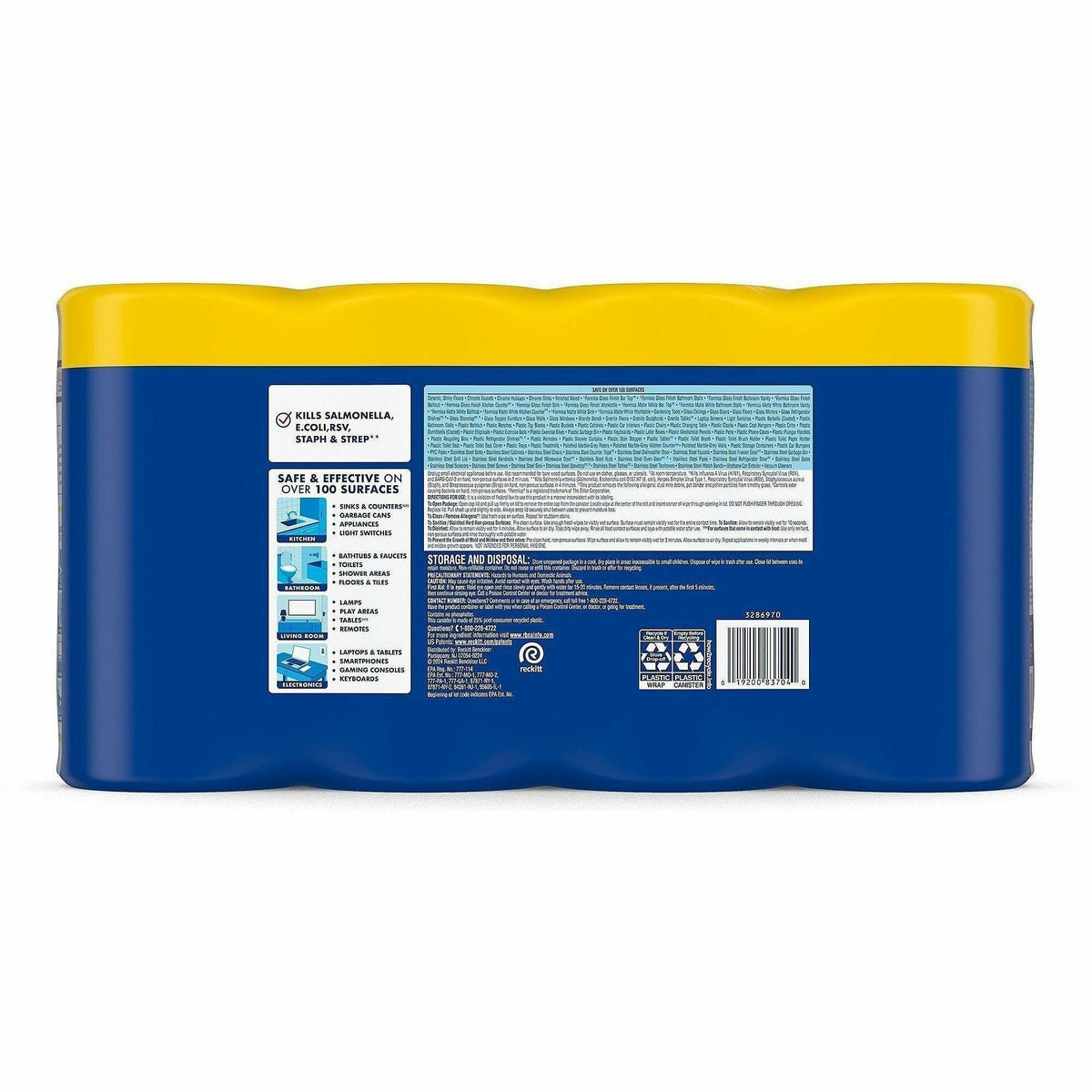 Lysol 4-pack Disinfecting Wipes