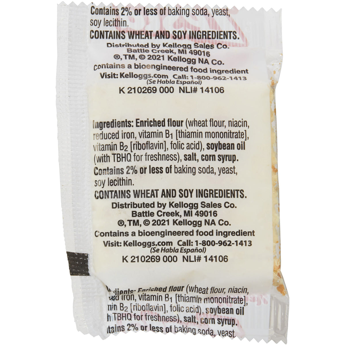 Kellogg's Zesta Saltine Crackers Packets