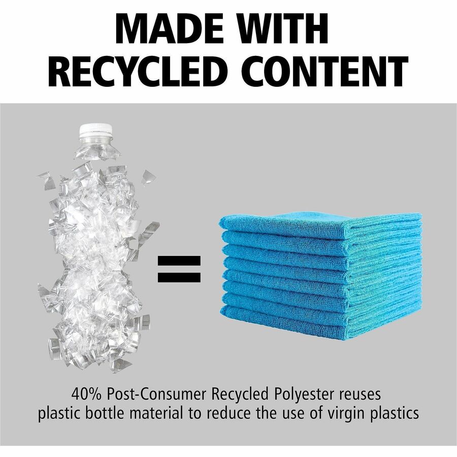 Rubbermaid Commercial Microfiber Cleaning Cloths