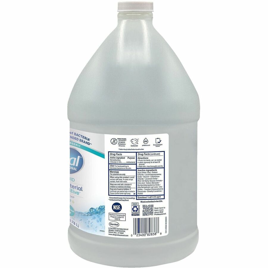 Dial Professional Sensitive Skin Antibacterial Liquid Hand Soap Refill