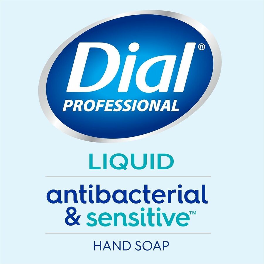 Dial Professional Sensitive Skin Antibacterial Liquid Hand Soap Refill