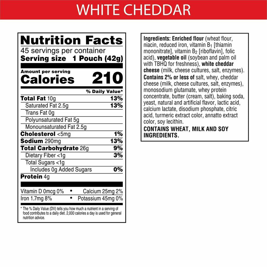 Cheez-It Cheez-It White Cheddar Baked Crackers