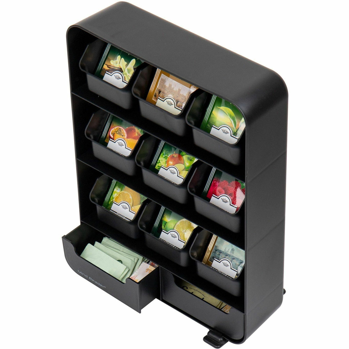 Mind Reader EMS Mind Tea Organizer