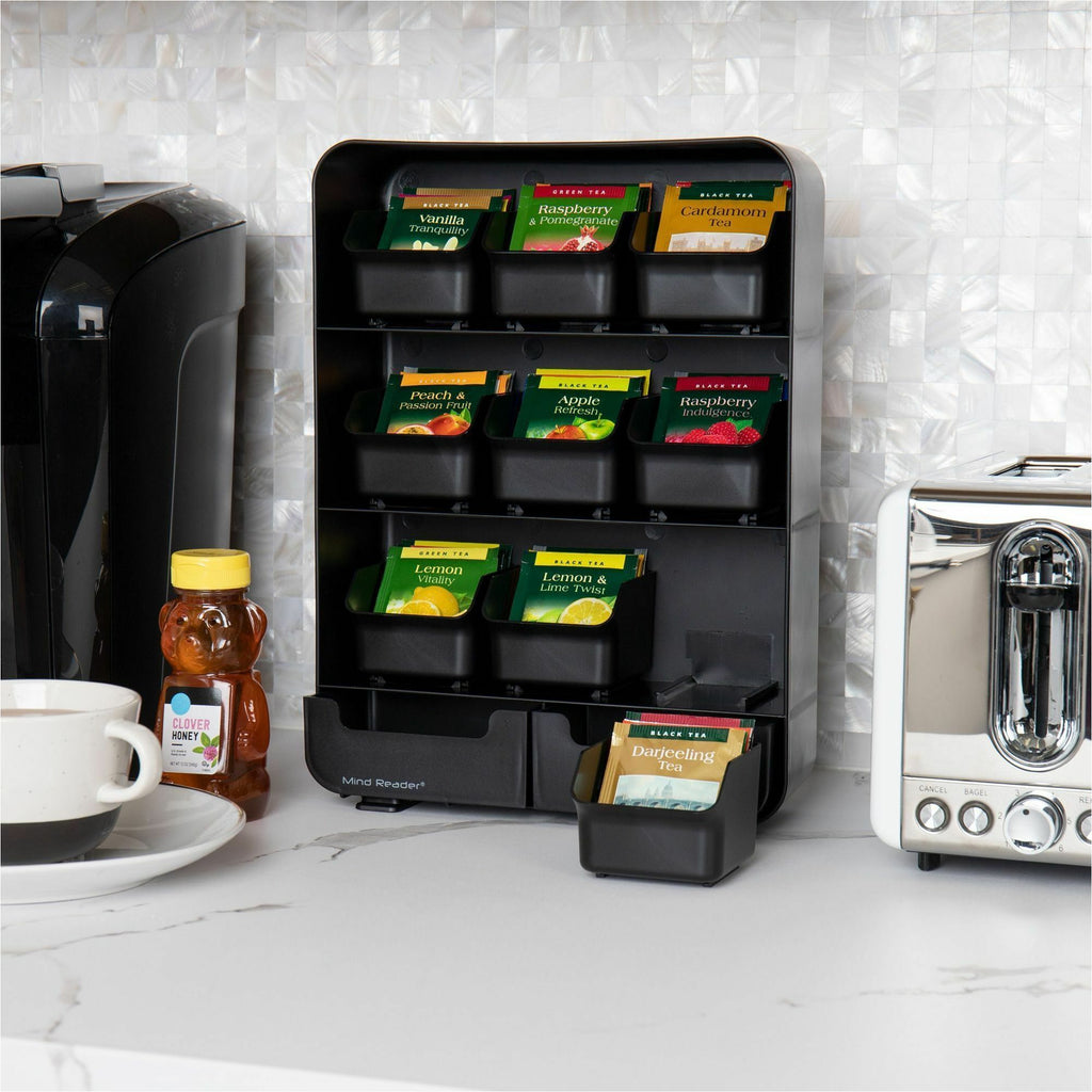 Mind Reader EMS Mind Tea Organizer