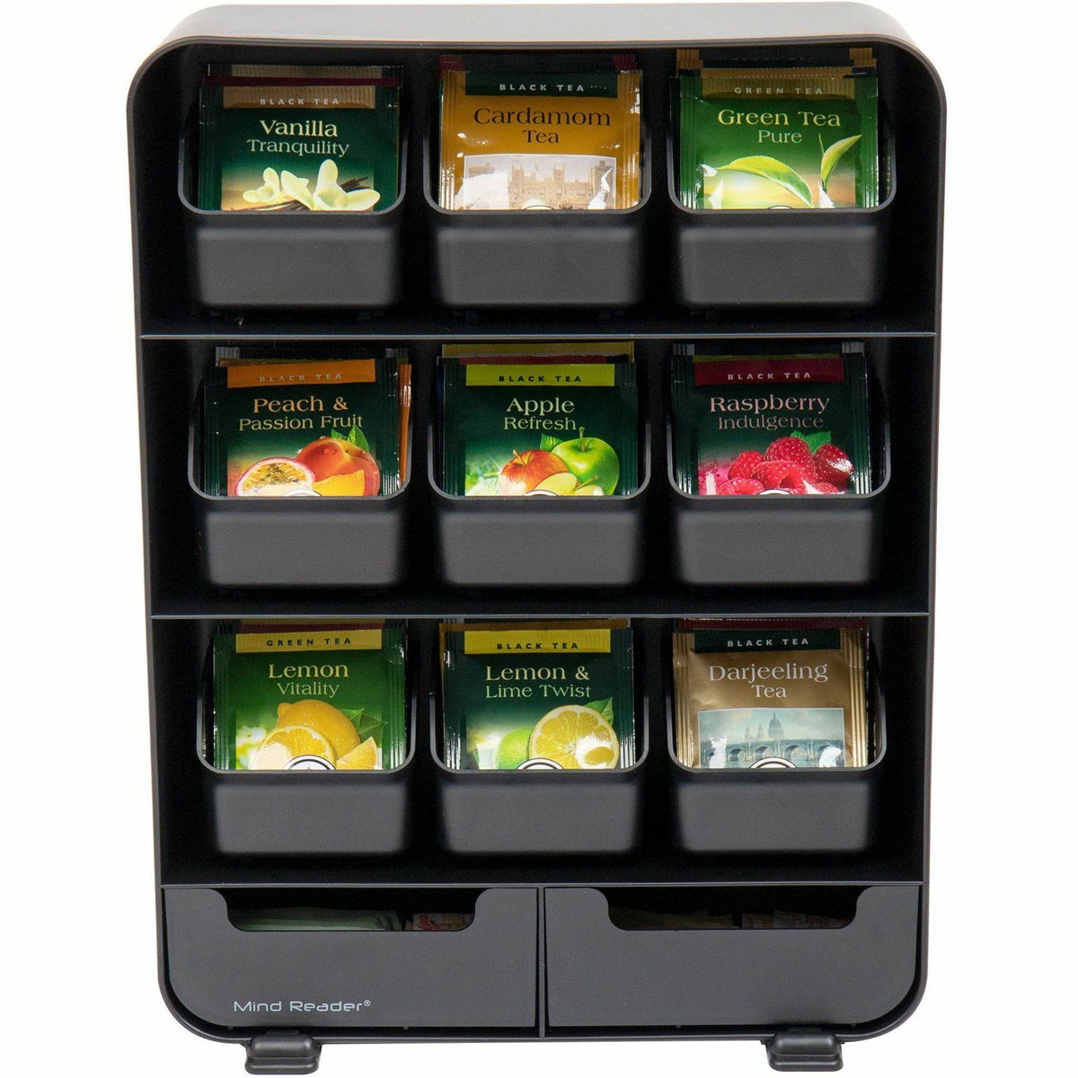 Mind Reader EMS Mind Tea Organizer
