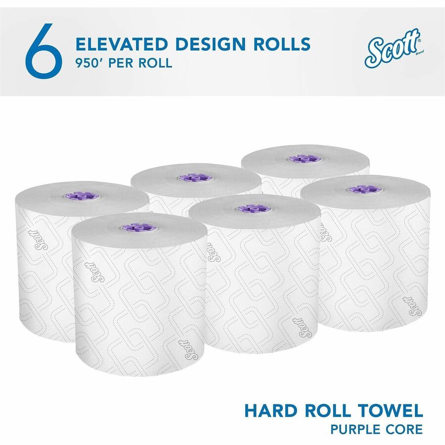 Scott Essential High Capacity Hard Roll Paper Towels with Absorbency Pockets