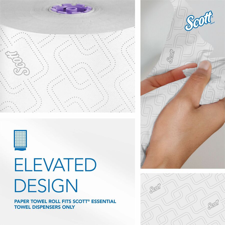 Scott Essential High Capacity Hard Roll Paper Towels with Absorbency Pockets