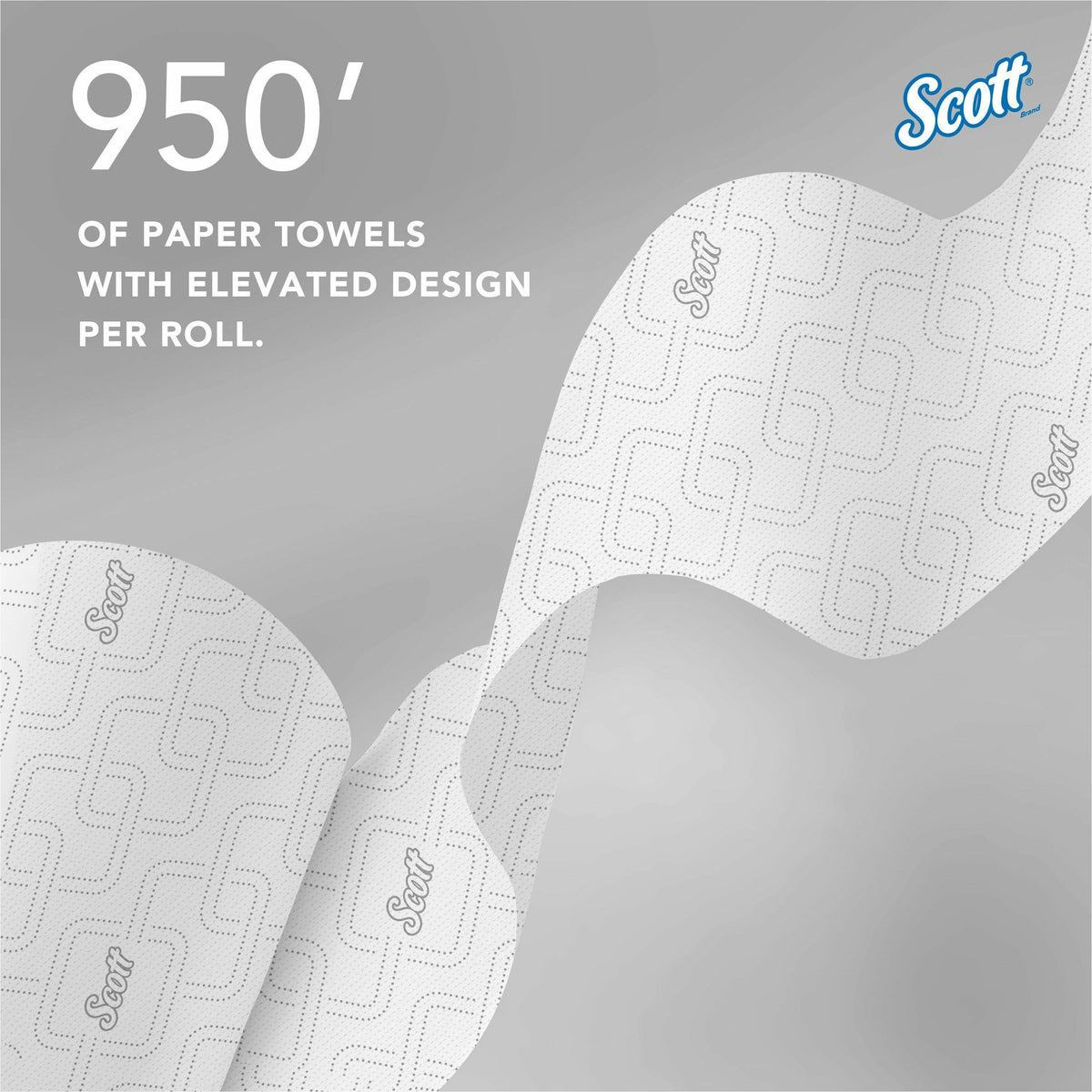 Scott Essential High Capacity Hard Roll Paper Towels with Absorbency Pockets