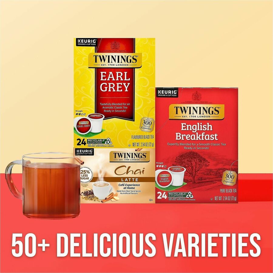 Twinings of London Earl Grey Flavoured Black Tea K-Cup