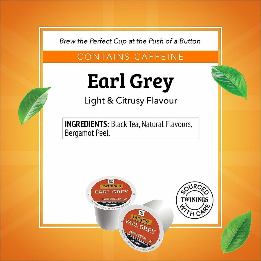 Twinings of London Earl Grey Flavoured Black Tea K-Cup