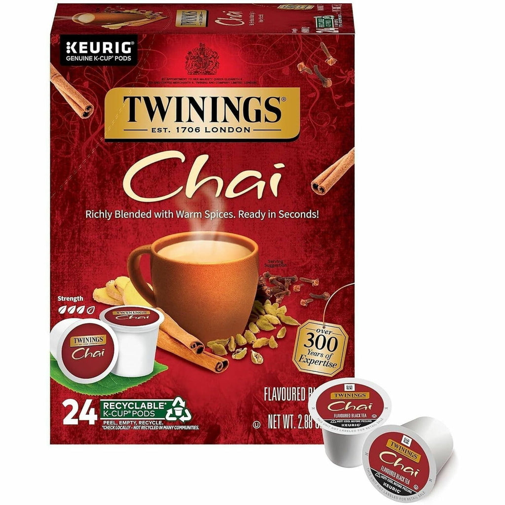 Twinings of London Chai Flavoured Black Tea K-Cup