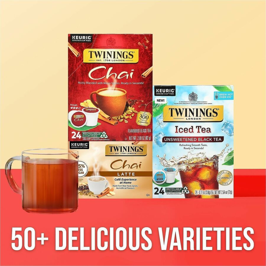 Twinings of London Chai Flavoured Black Tea K-Cup