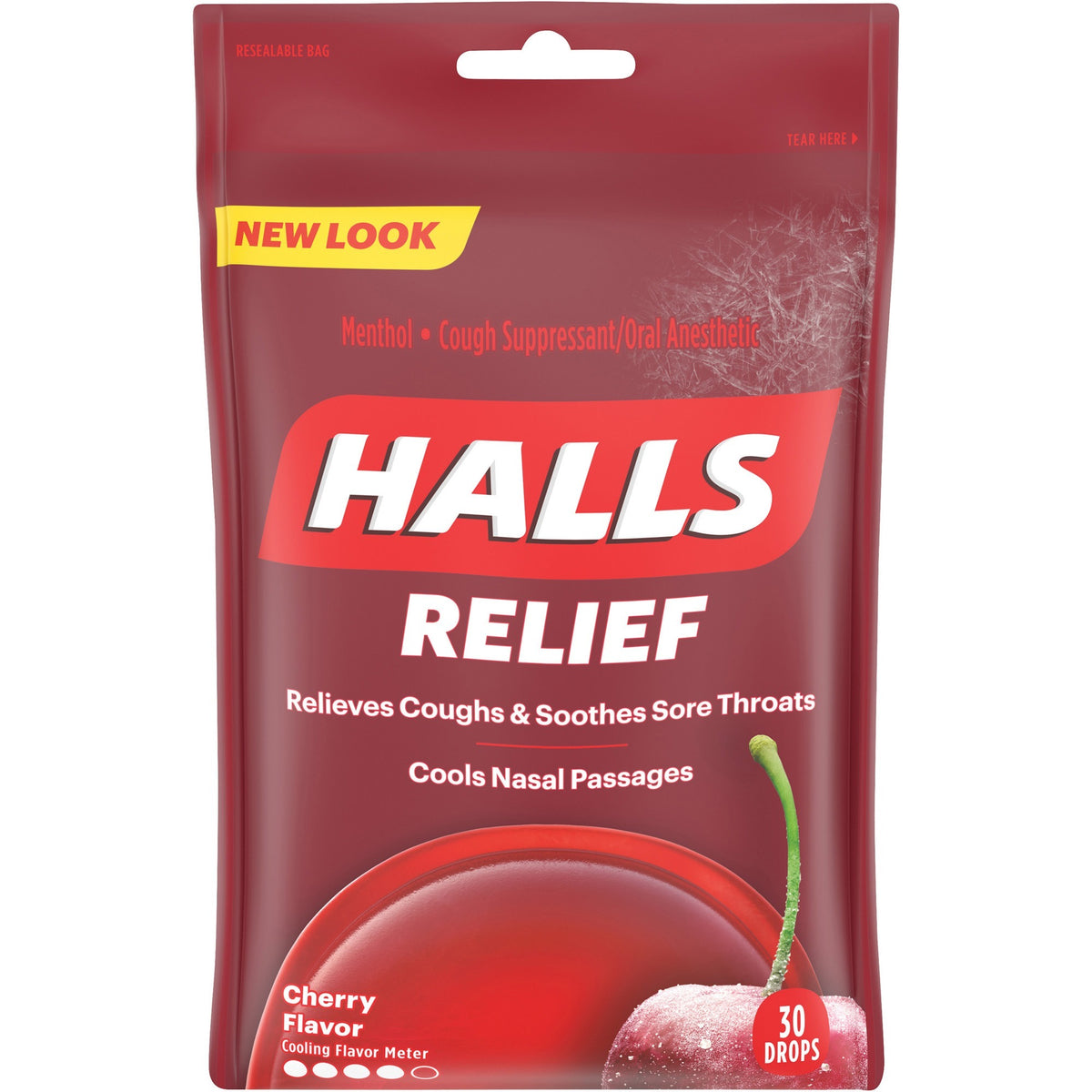HALLS Halls Cherry Cough Drops