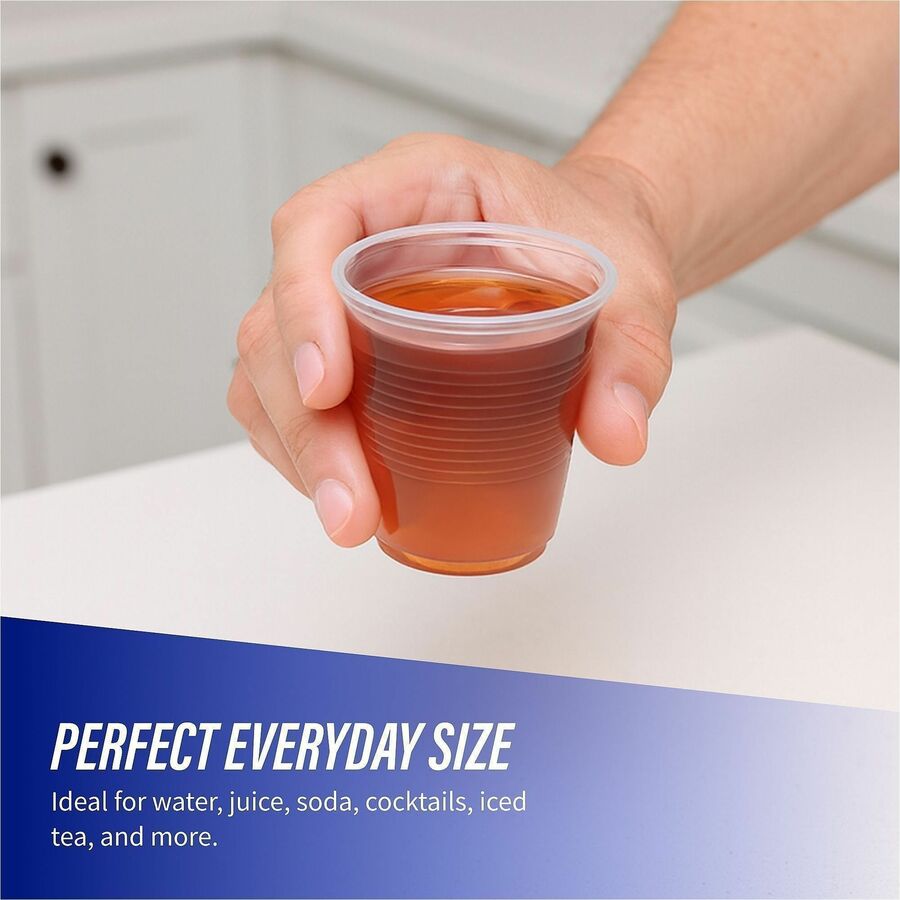 Genuine Joe 5 oz Transparent Beverage Cups