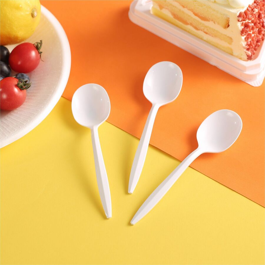Genuine Joe Medium-Weight Soup Spoon
