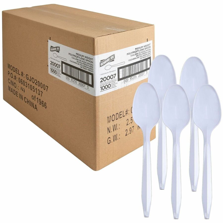 Genuine Joe Individually Wrapped Spoon