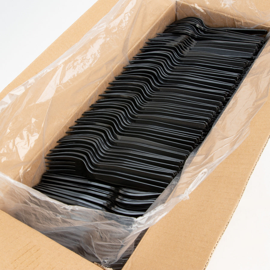 Genuine Joe Medium-Heavyweight Plastic Fork