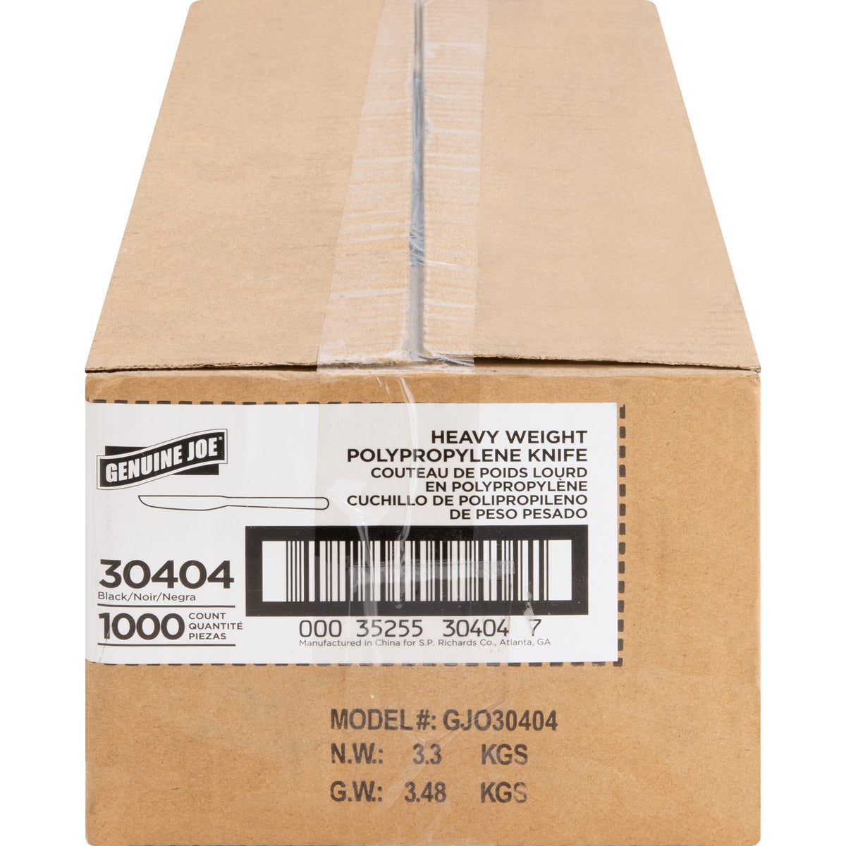 Genuine Joe Medium-Heavyweight Plastic Knife
