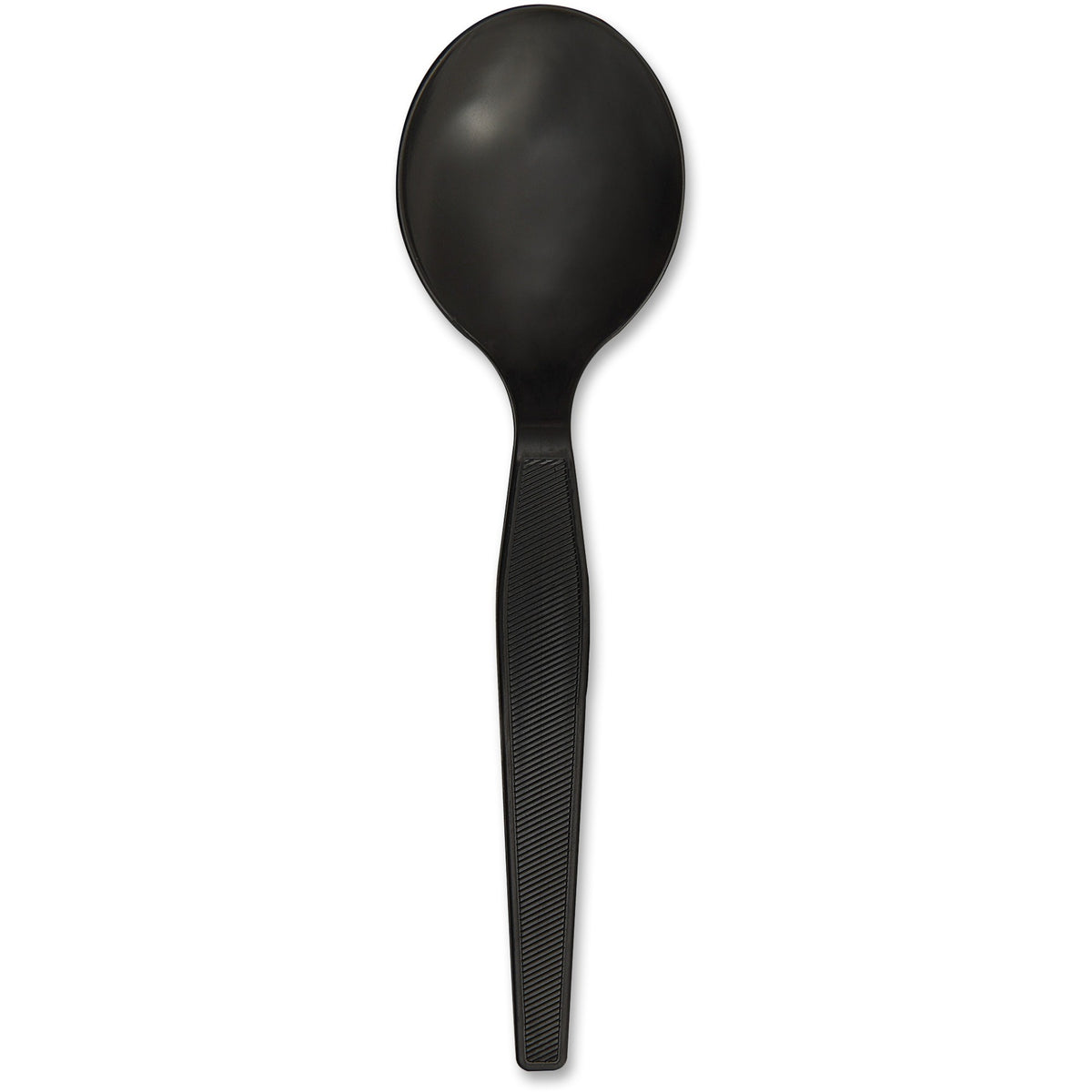 Genuine Joe Medium-Heavyweight Plastic Soup Spoons