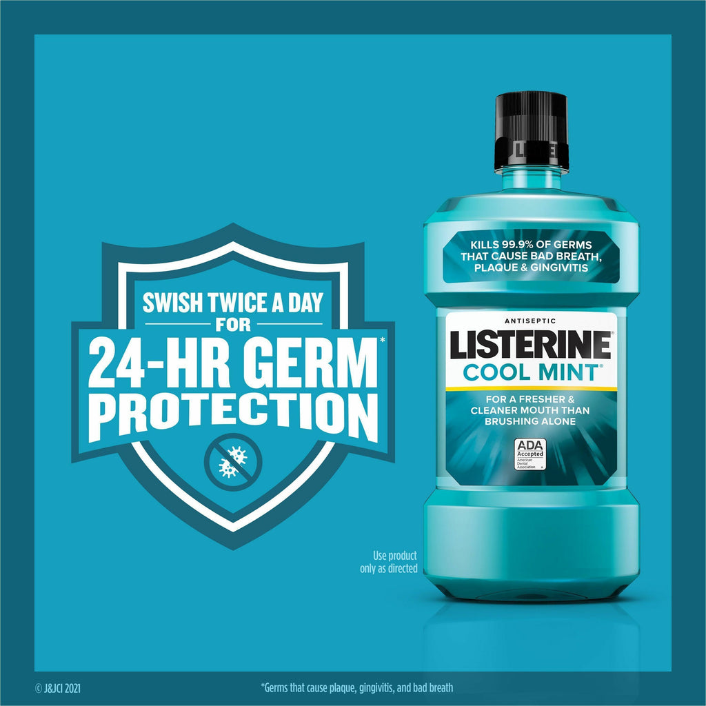 LISTERINE® Cool Mint Antiseptic Mouthwash