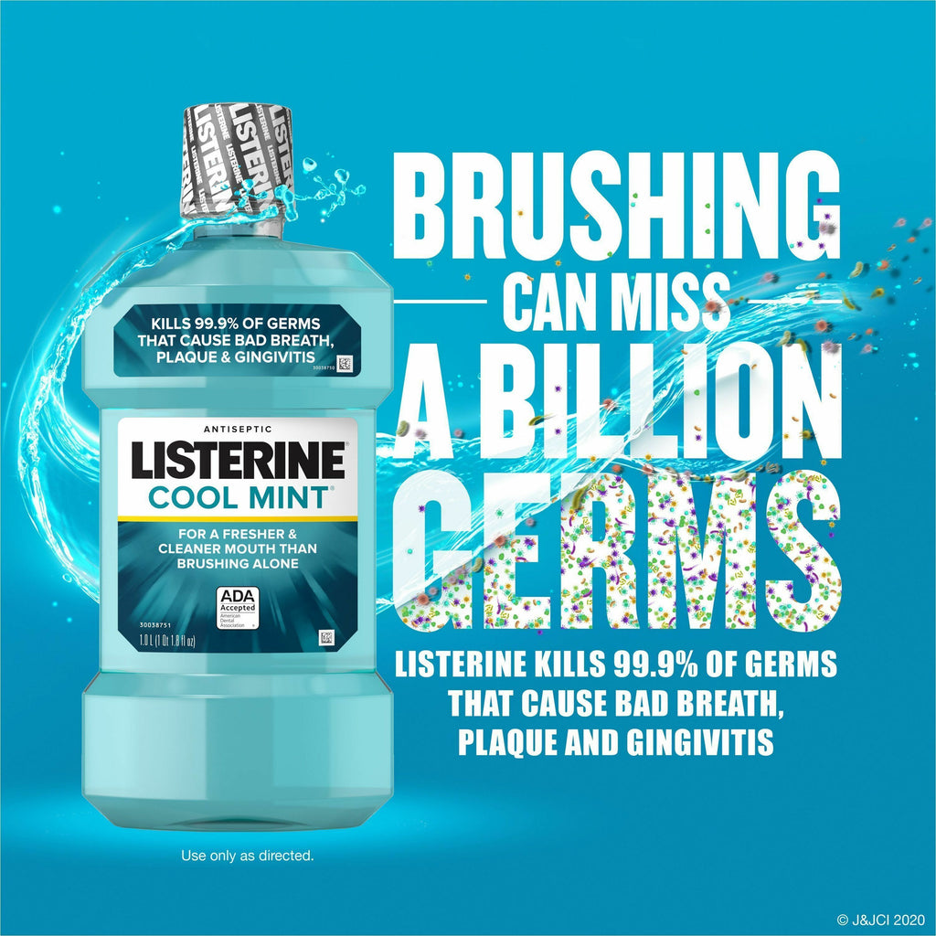 LISTERINE® Cool Mint Antiseptic Mouthwash