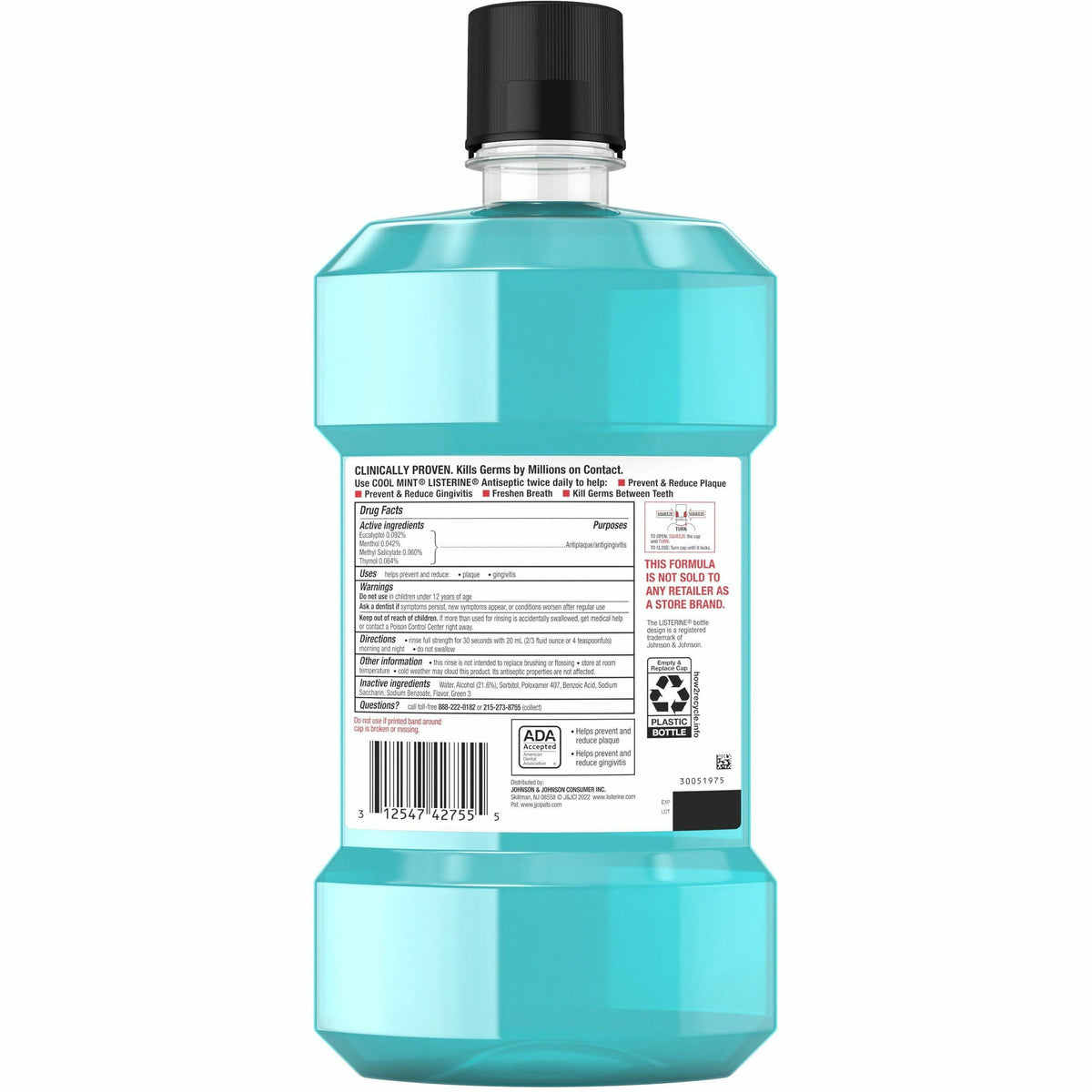 LISTERINE® Cool Mint Antiseptic Mouthwash