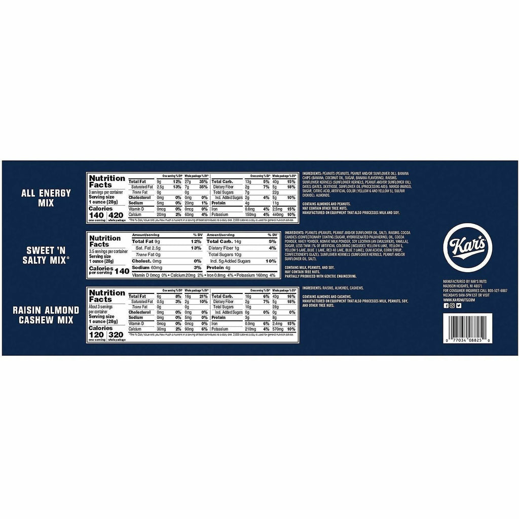 Kar's Nut and Fruit Variety Pack