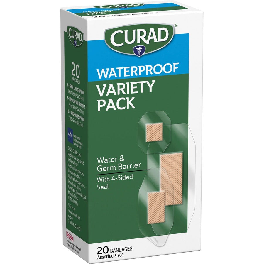 Curad Assorted Waterproof Transparent Bandages