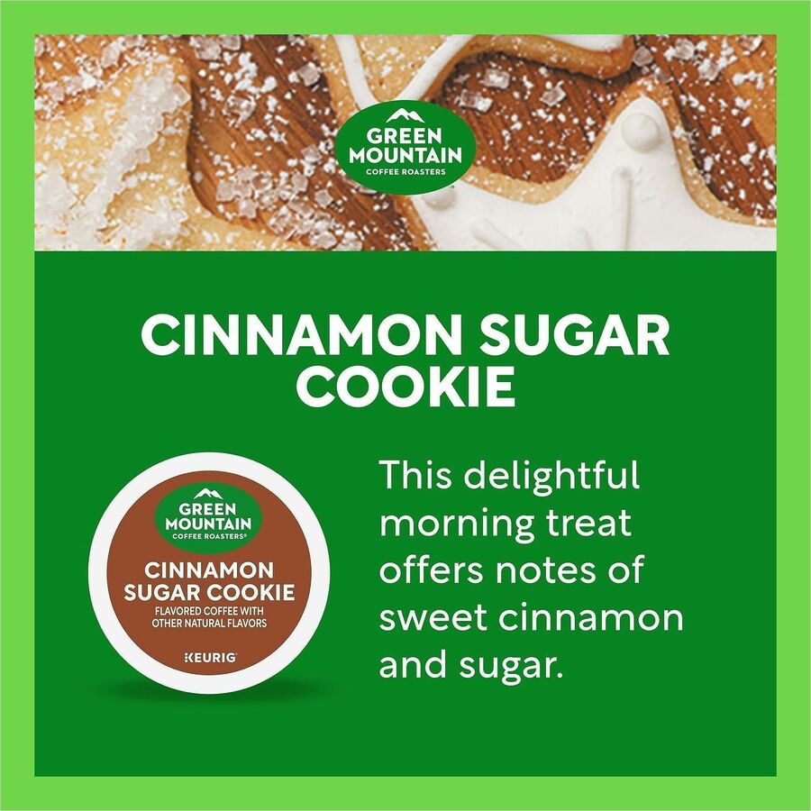 Green Mountain Coffee K-Cup, Pod Cinnamon Sugar Cookie Coffee