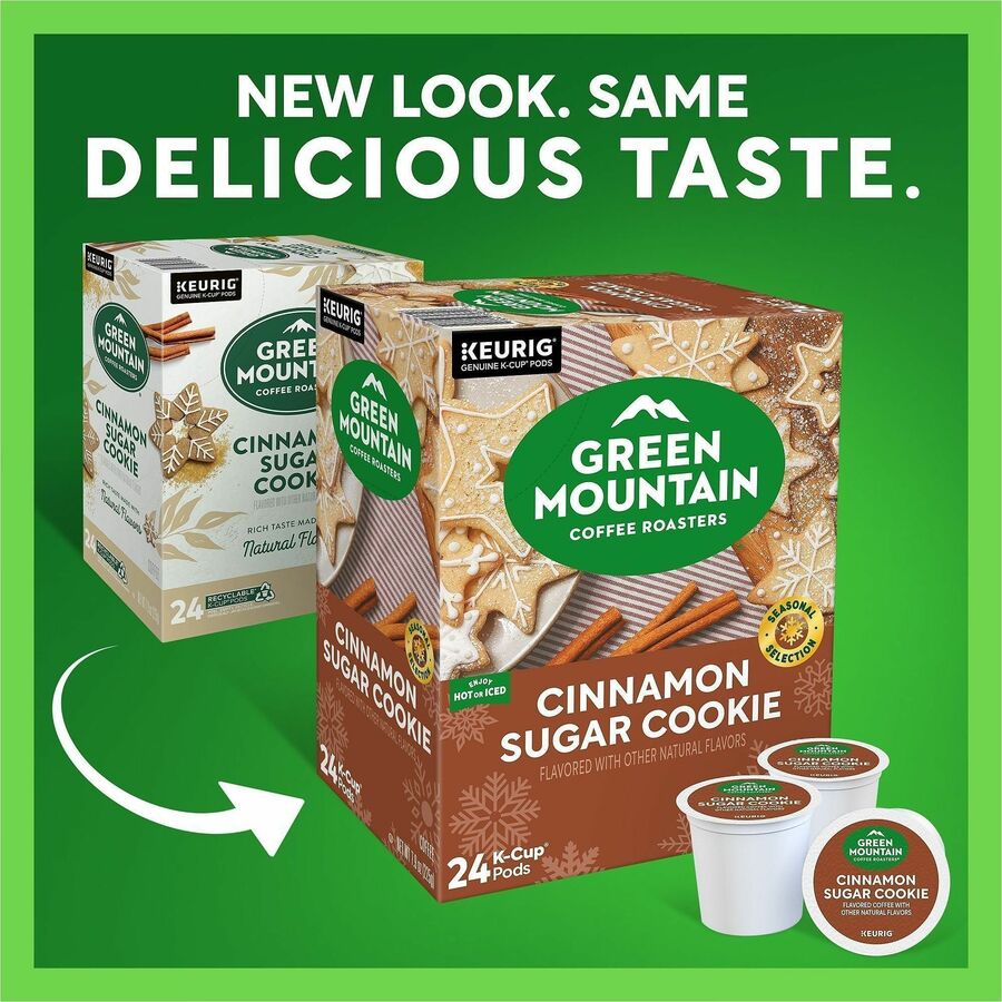 Green Mountain Coffee K-Cup, Pod Cinnamon Sugar Cookie Coffee