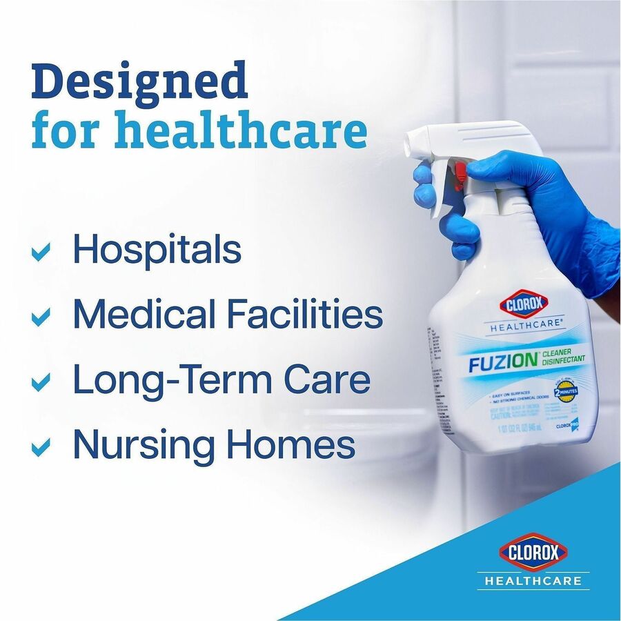 Clorox Healthcare Fuzion Cleaner Disinfectant Spray
