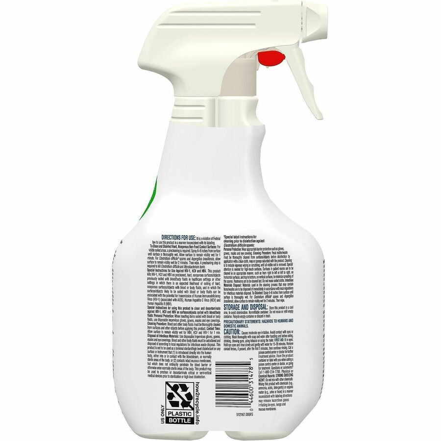 Clorox Healthcare Fuzion Cleaner Disinfectant Spray