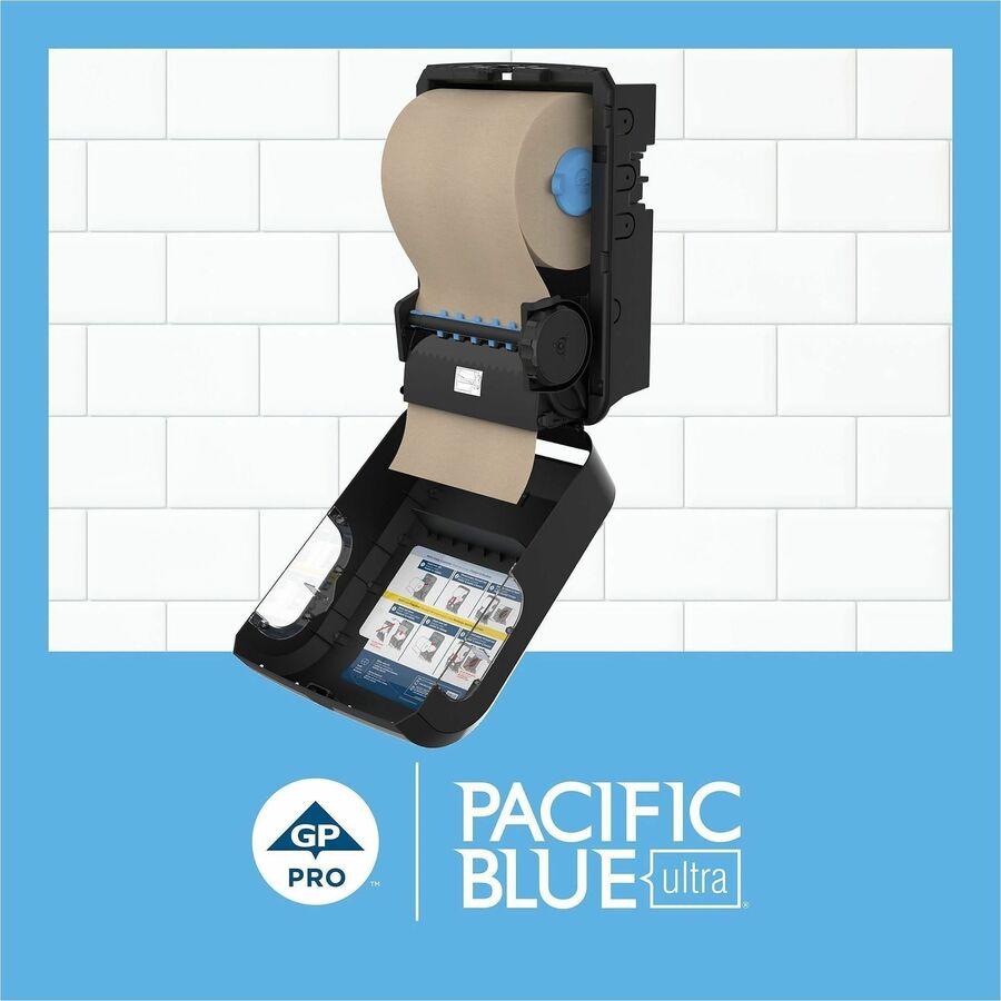 Pacific Blue Ultra High-Capacity Recycled Paper Towel Rolls