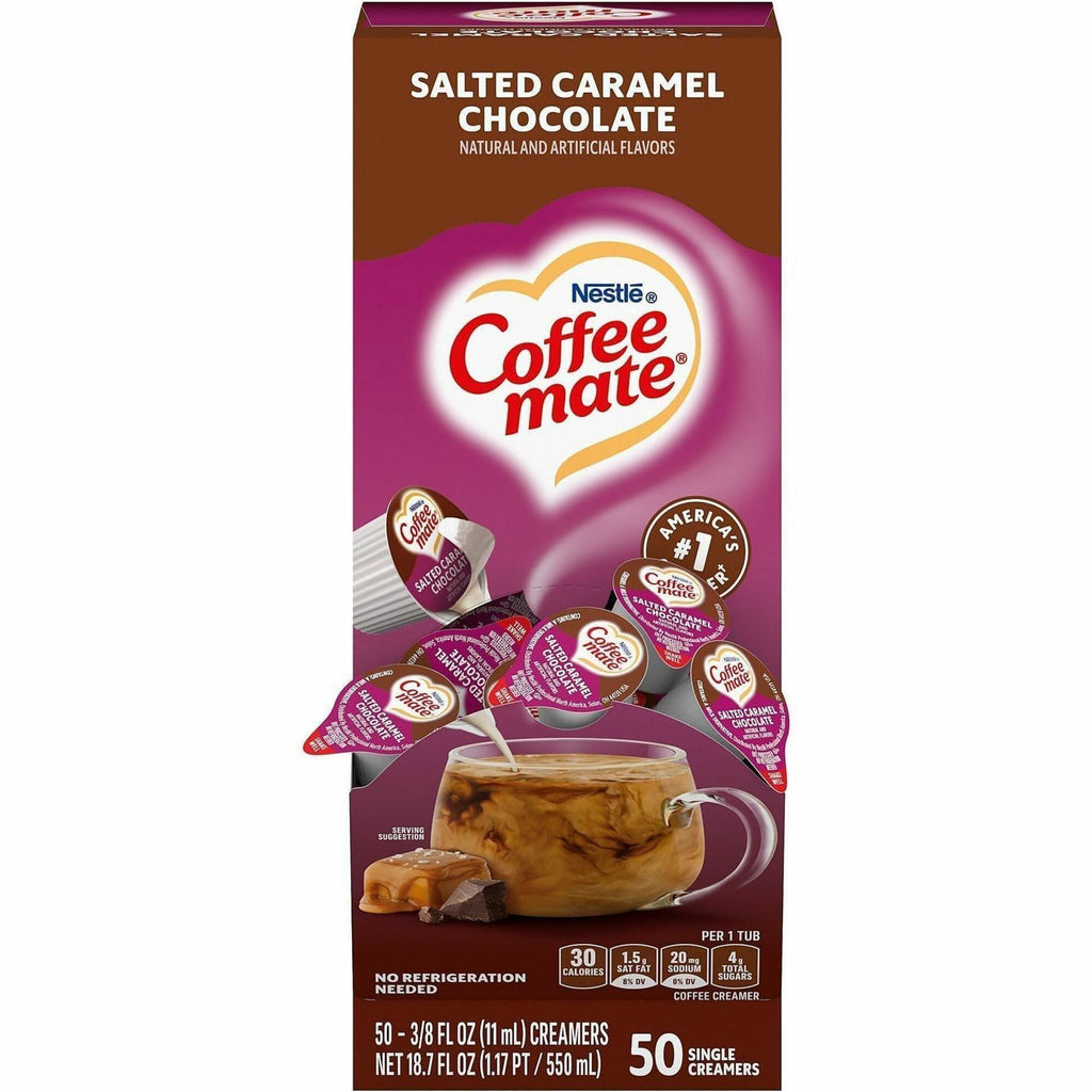 Coffee mate Salted Caramel Chocolate Nondairy Liquid Creamer Singles