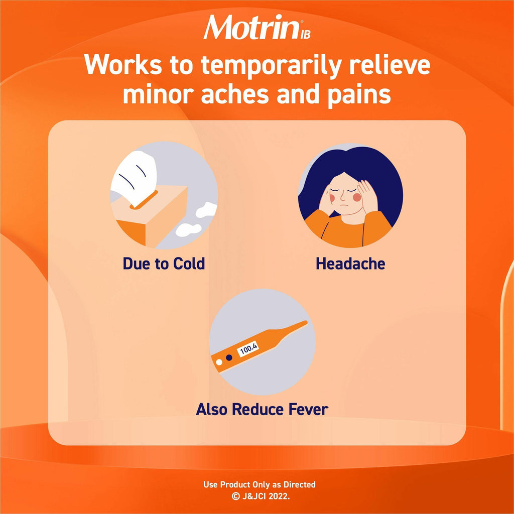 Motrin IB Ibuprofen Tablets