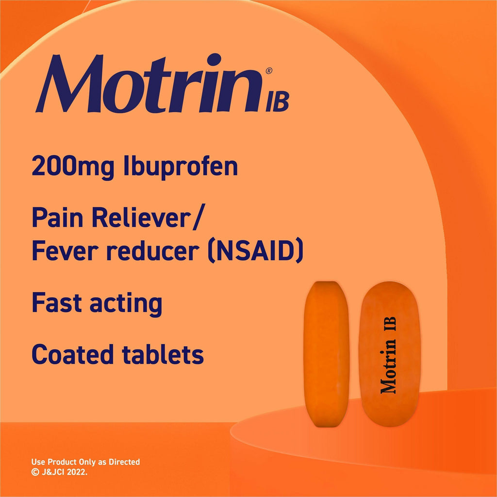 Motrin IB Ibuprofen Tablets