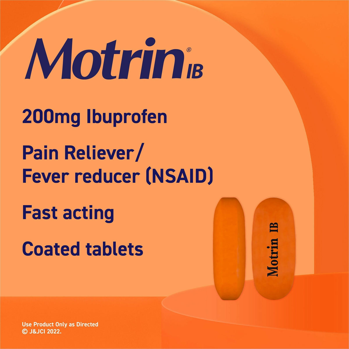 Motrin IB Ibuprofen Tablets