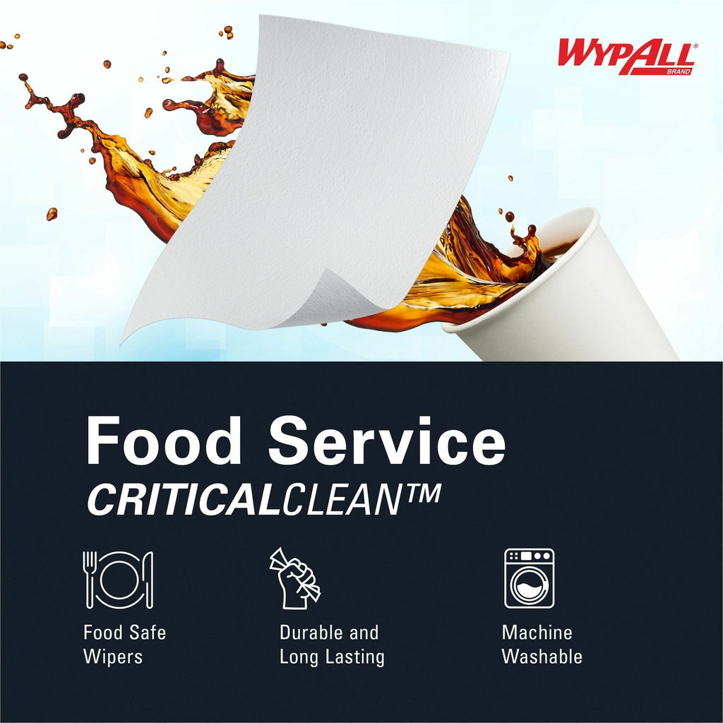 Wypall CriticalClean Heavy Duty Foodservice Cloths