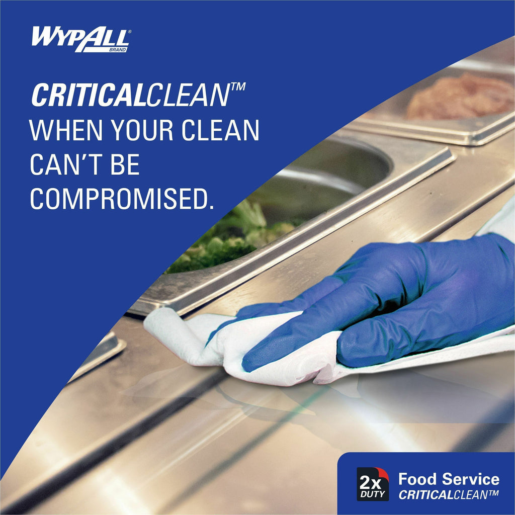 Wypall CriticalClean Heavy Duty Foodservice Cloths