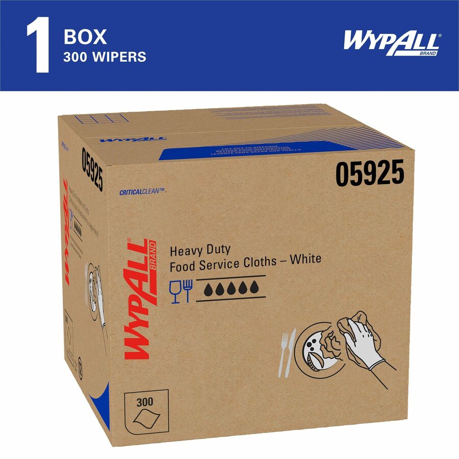 Wypall CriticalClean Heavy Duty Foodservice Cloths