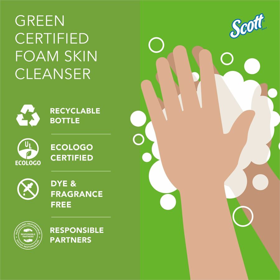 Scott Essential Green Certified Foam Skin Cleanser