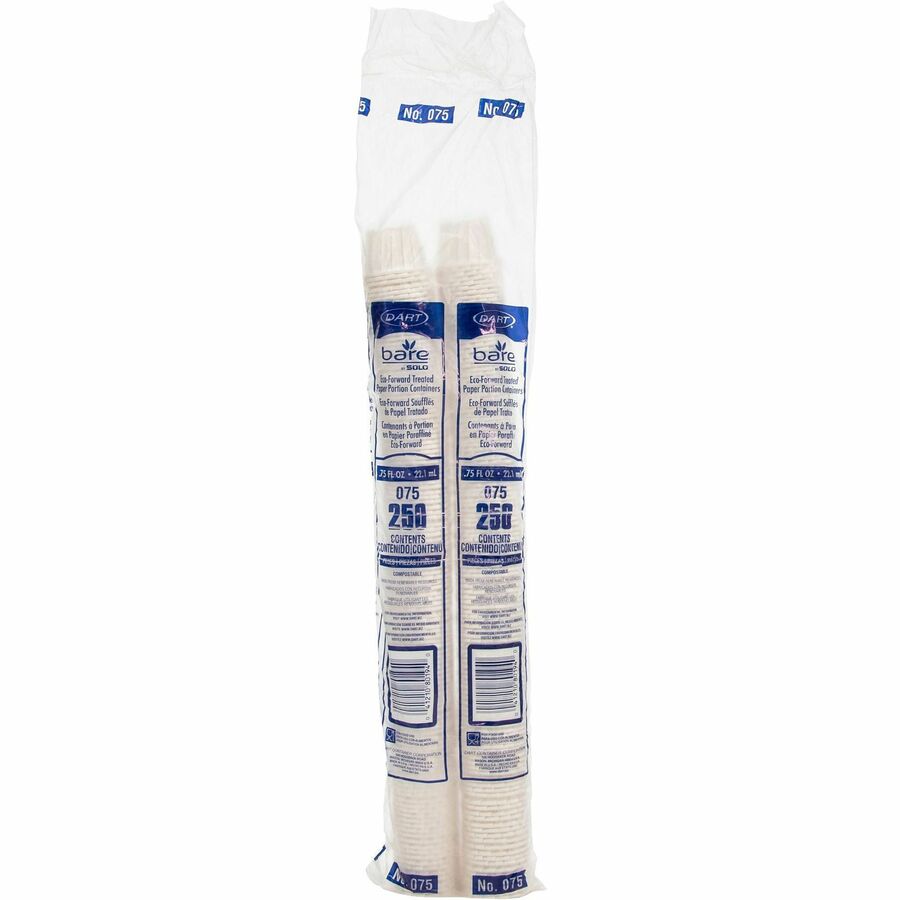 Solo 0.75 oz Treated Paper Souffle Portion Cups