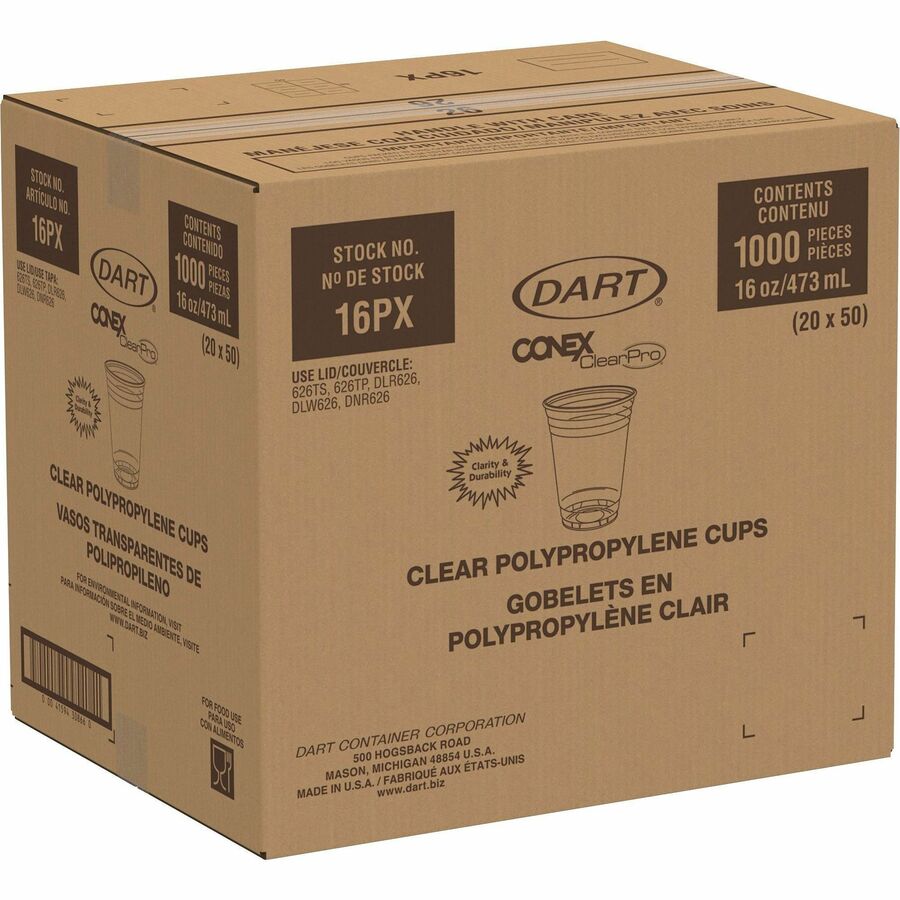 Solo Conex 16 oz ClearPro Cold Cups
