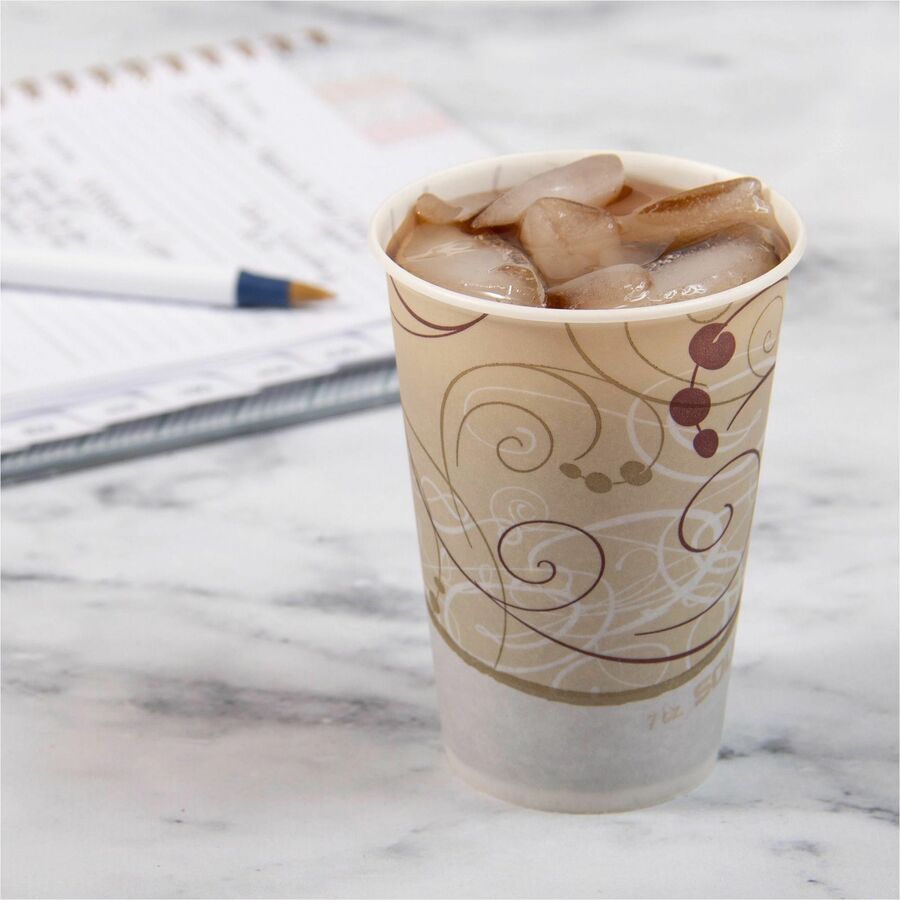 Solo 7 oz Waxed Paper Cold Cups