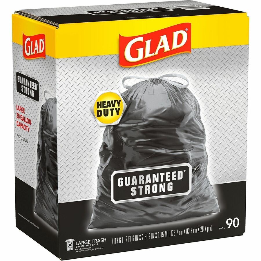 Glad Strong Large Drawstring Trash Bags