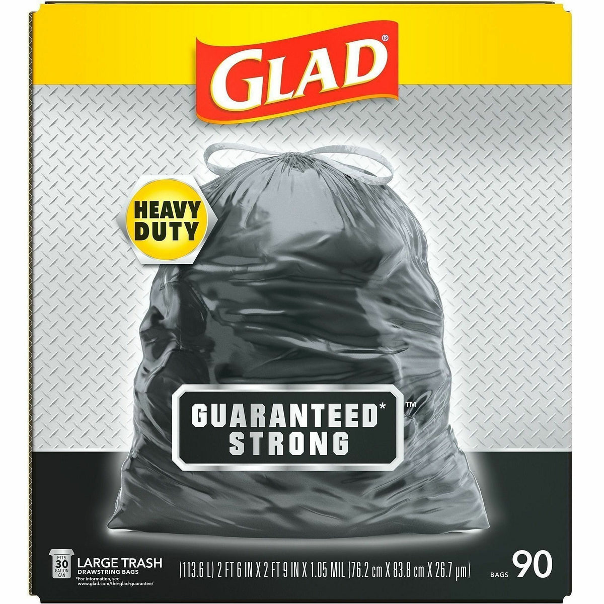 Glad Strong Large Drawstring Trash Bags