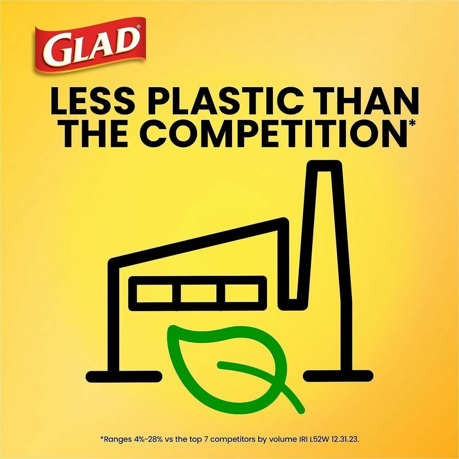Glad Strong Large Drawstring Trash Bags