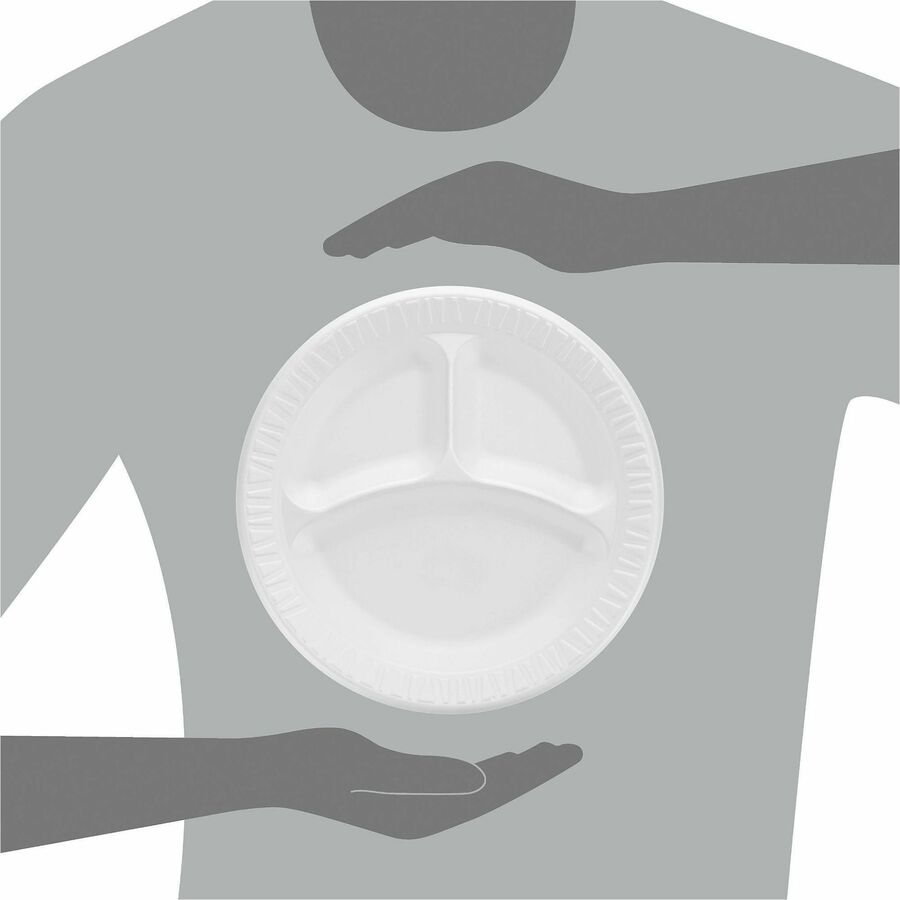 Dart Quiet Classic Laminated Dinnerware 9" Plate